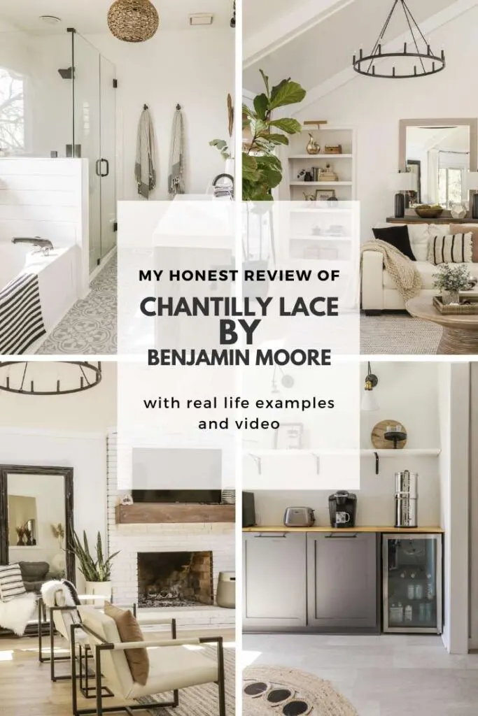 chantilly lace by benjamin moore paint color review