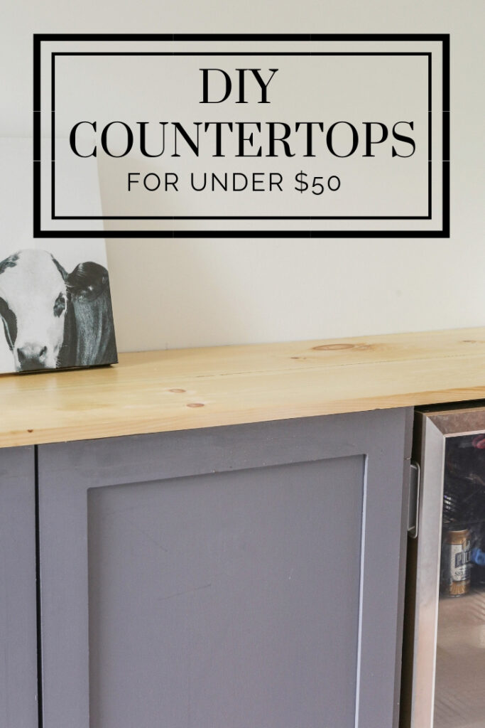 inexpensive wood countertops diy