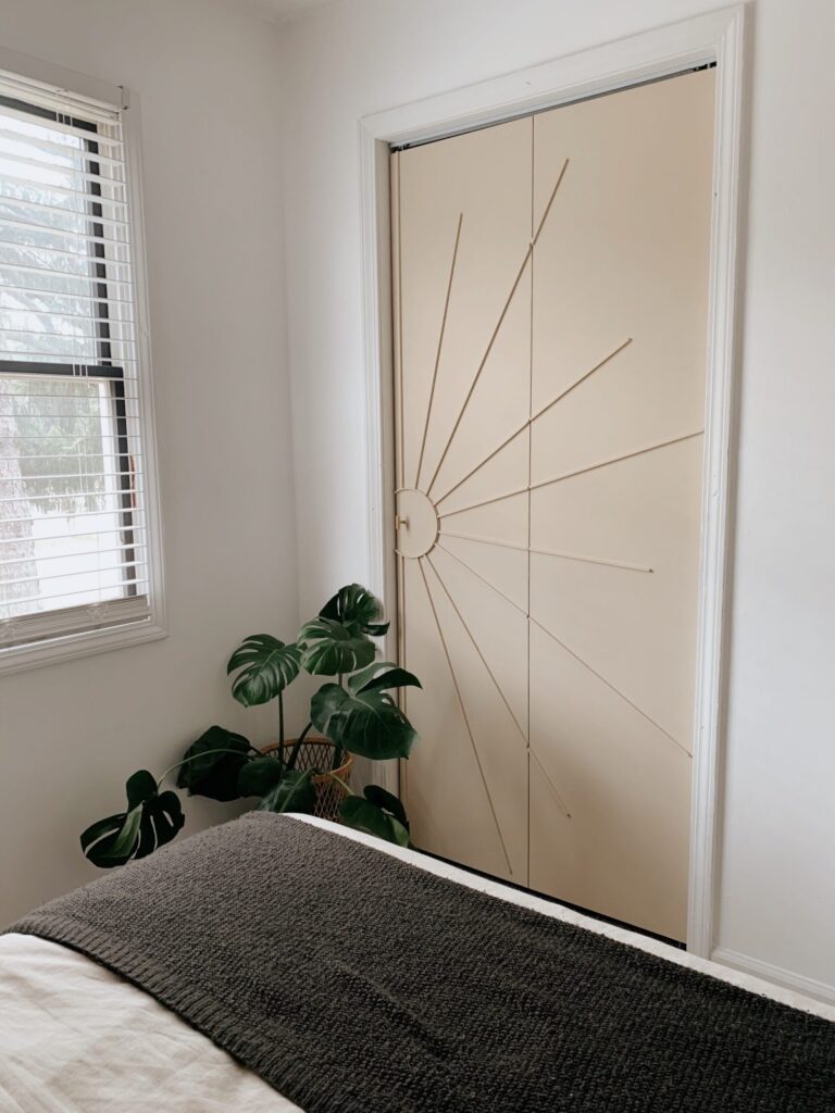 how to update a bifold door with diy