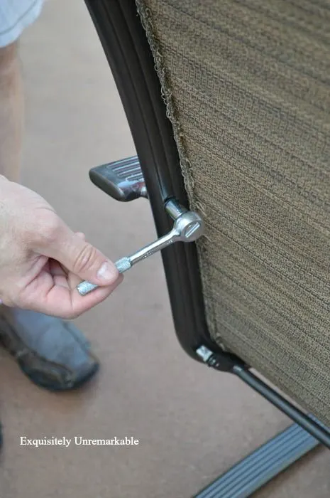 how to repair outdoor furniture slings