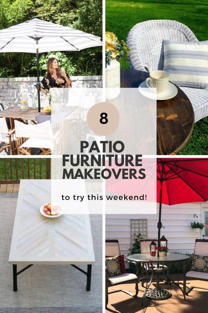 how to restore damaged patio furniture