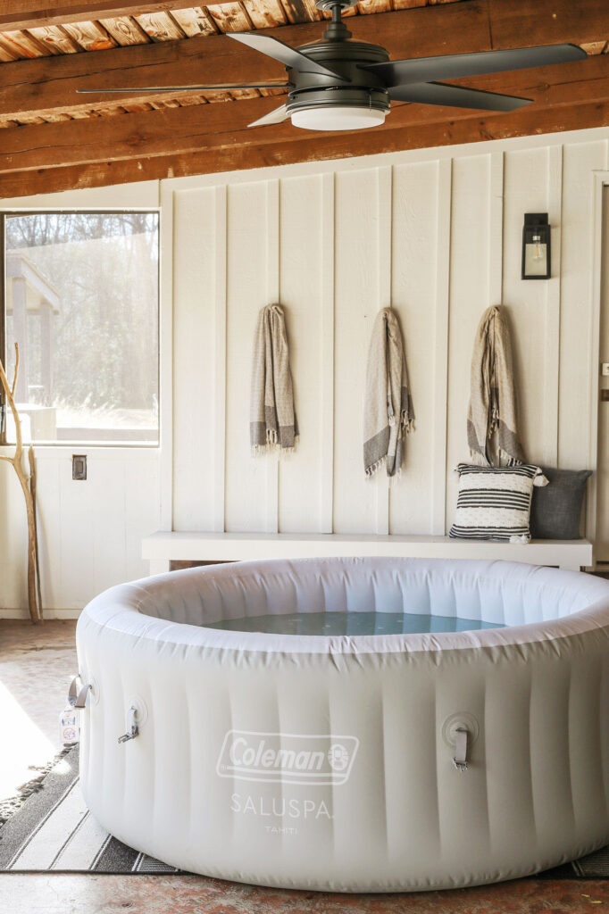how to properly care for an inflatable hot tub