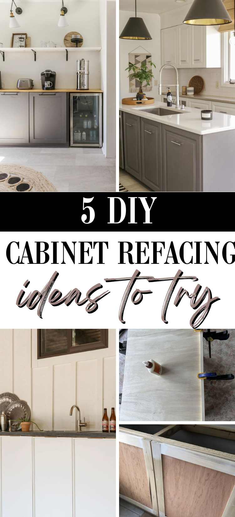5 Best Diy Kitchen Cabinet Refacing Ideas To Try