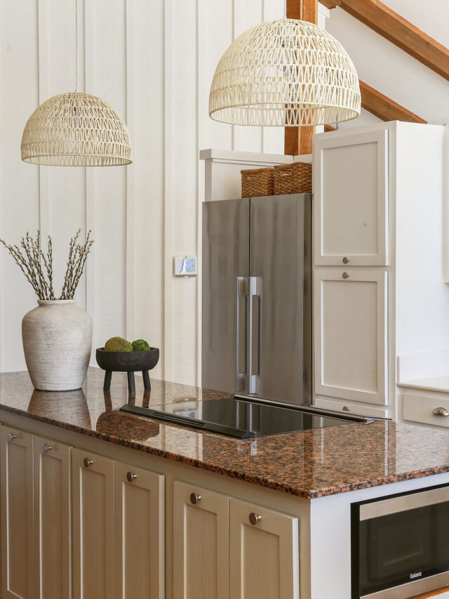 How To Update a Kitchen with Brown Granite Countertops