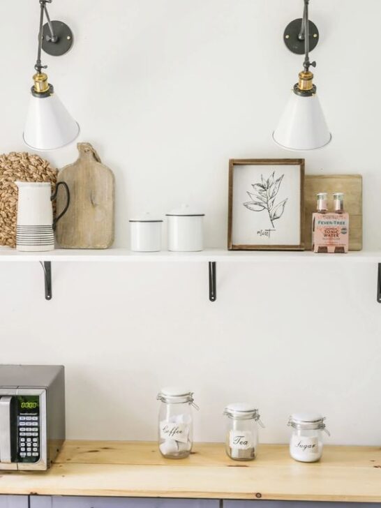 Stylish DIY Bar Shelf Ideas for Every Home Space