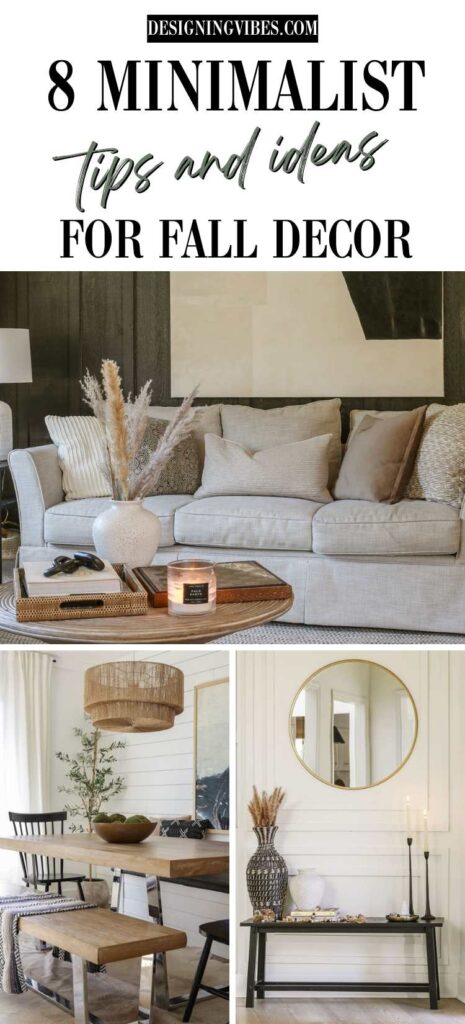 modern and minimalist fall decor ideas for the home