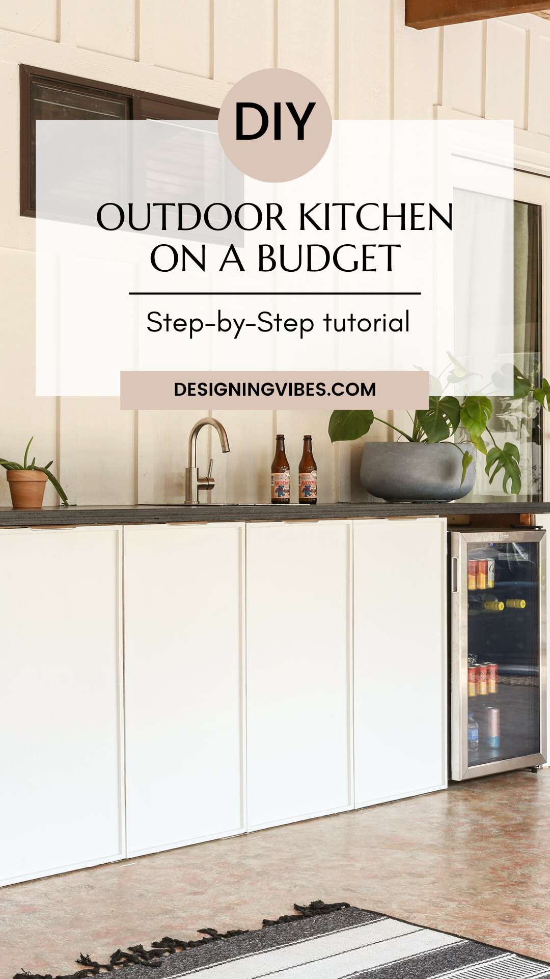 DIY Outdoor Kitchen Countertop Options