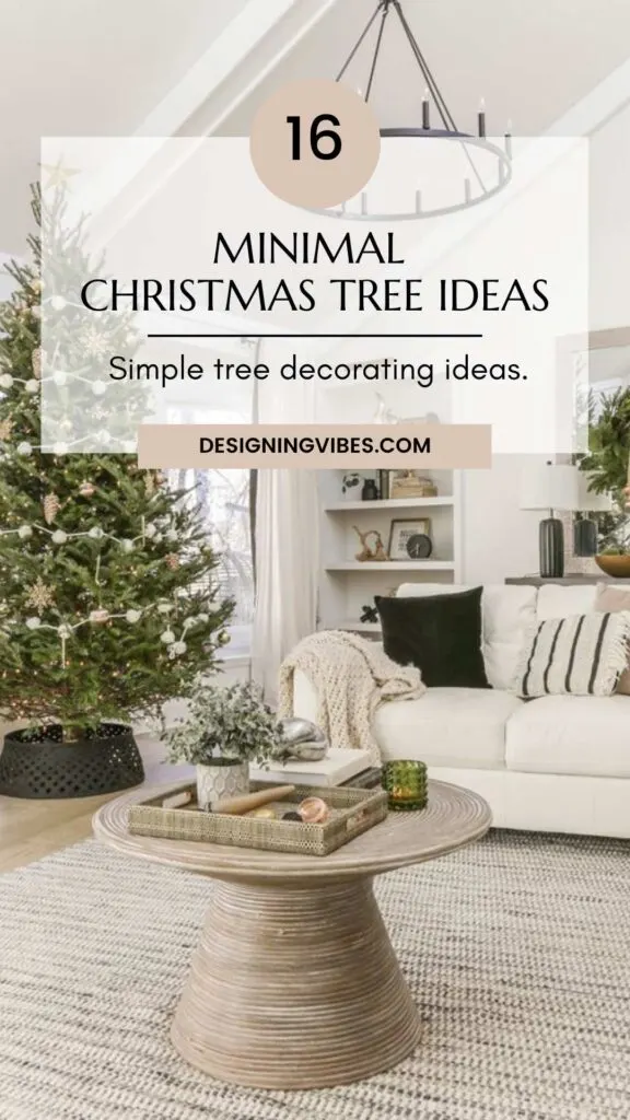 modern minimalist christmas tree decor ideas