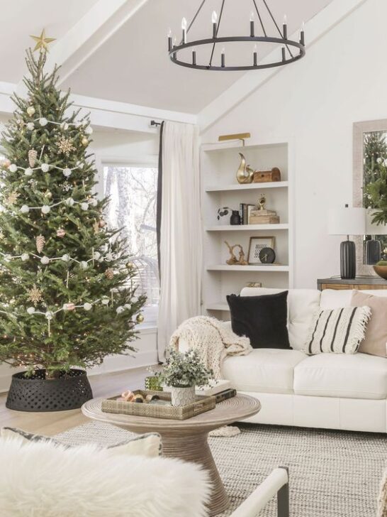 the best minimal christmas tree decorating ideas