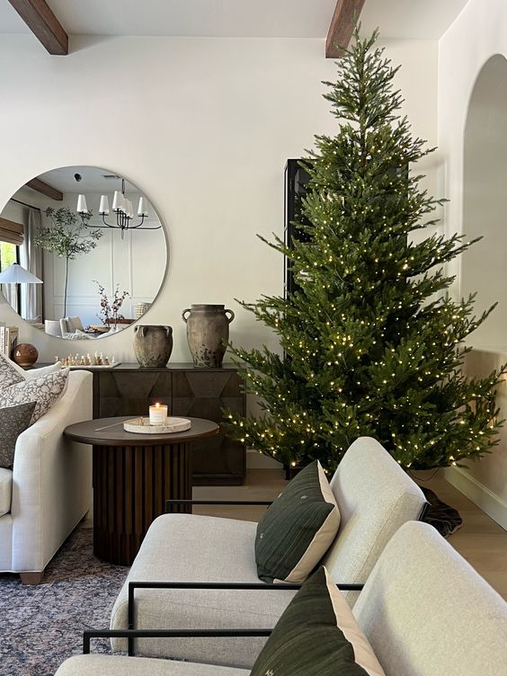 minimal christmas tree decorating ideas