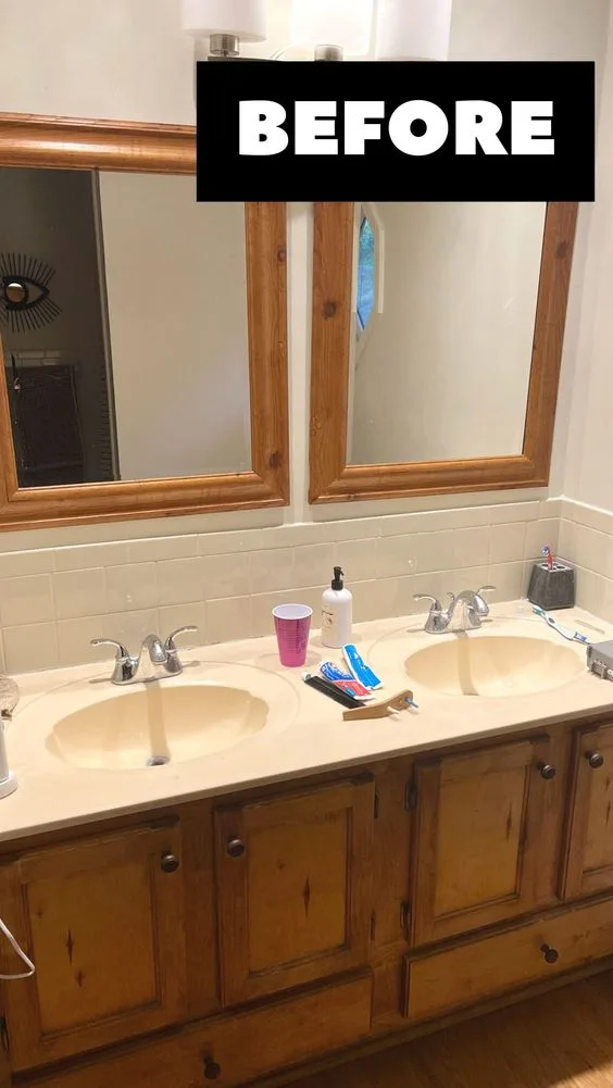 bathroom before makeover