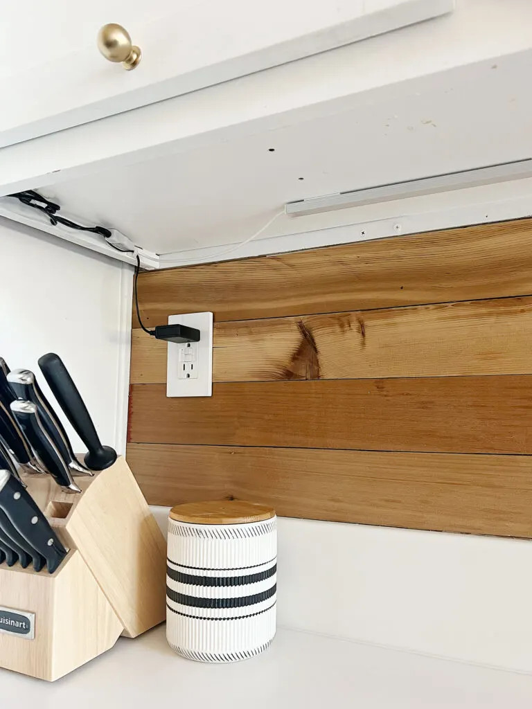 diy tutorial to install lights under cabinets
