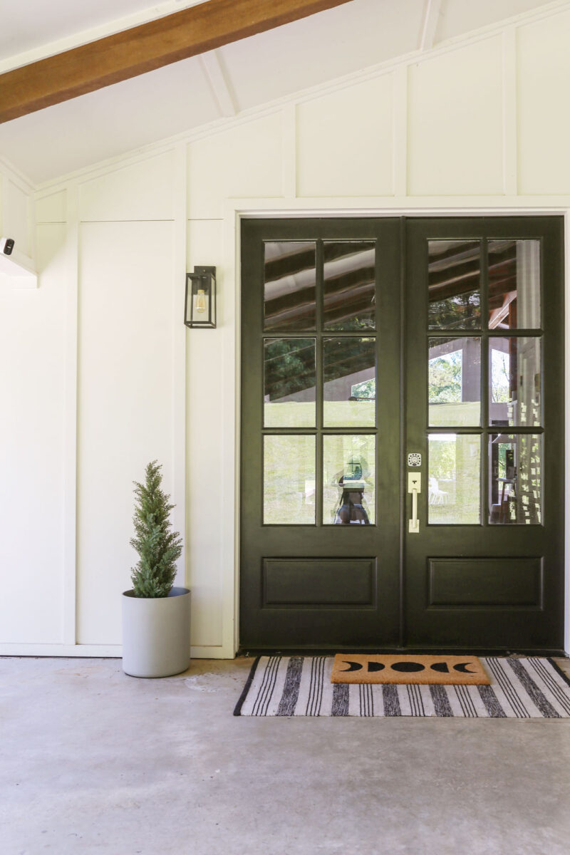 Easy DIY Painted Front Door Tutorial: No Removal Required!
