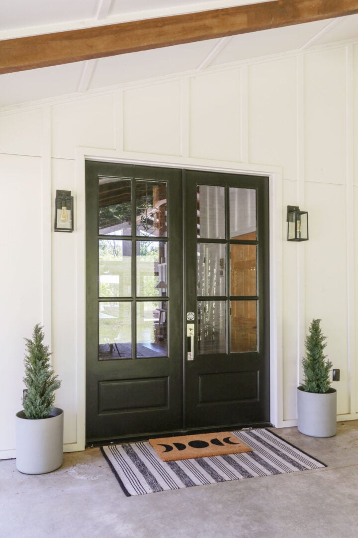 Easy DIY Painted Front Door Tutorial: No Removal Required!