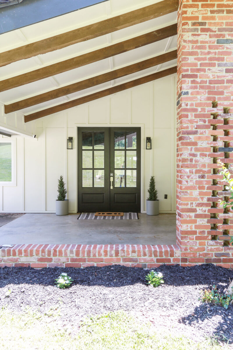 Easy DIY Painted Front Door Tutorial: No Removal Required!