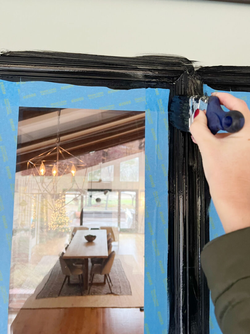 Easy DIY Painted Front Door Tutorial: No Removal Required!