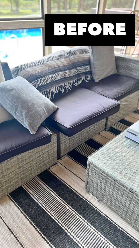 How To Stop Outdoor Furniture Cushions from Sliding Easy 9 Hack