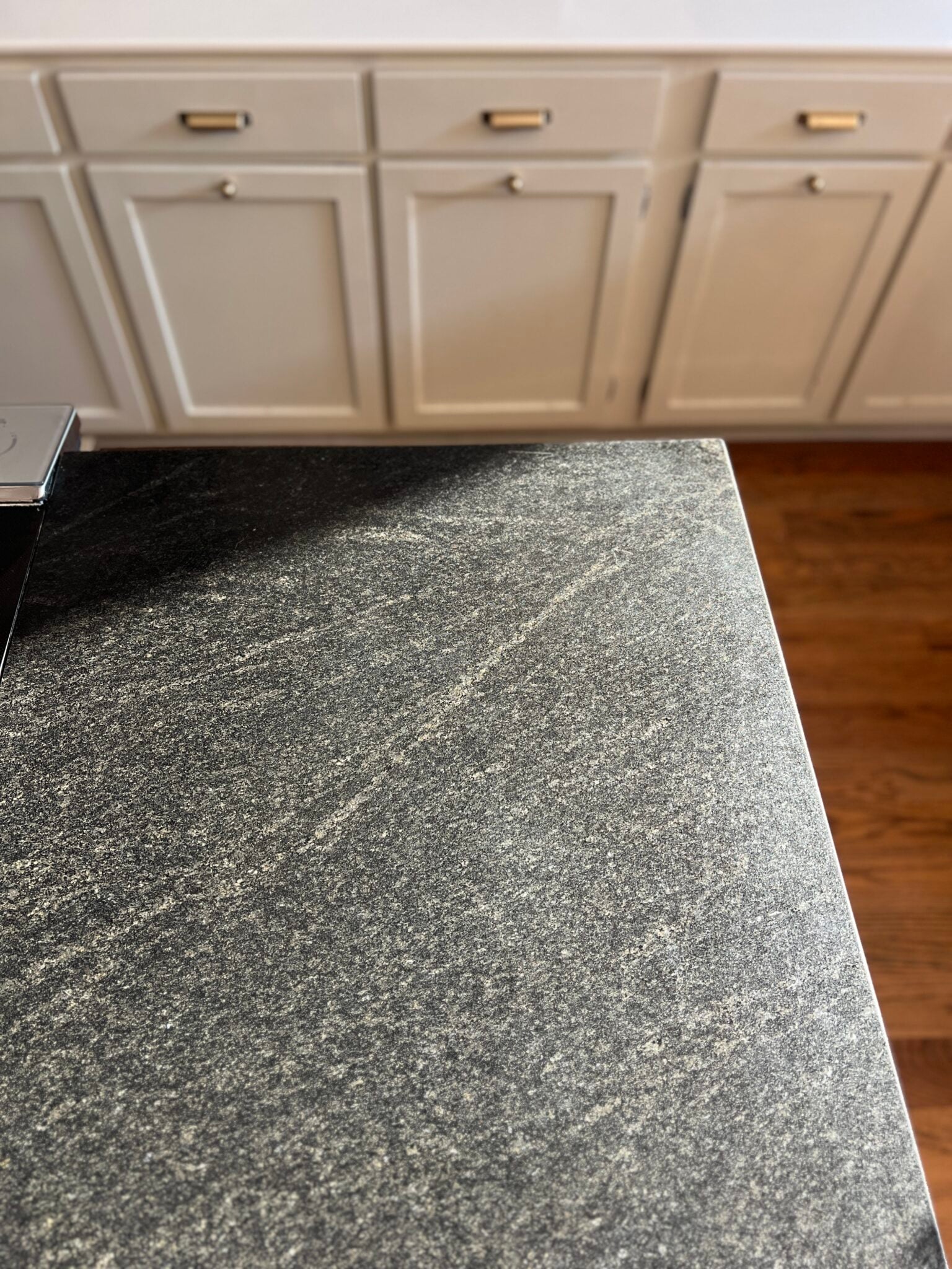 My Black Honed Granite Countertops- One Year Honest Review