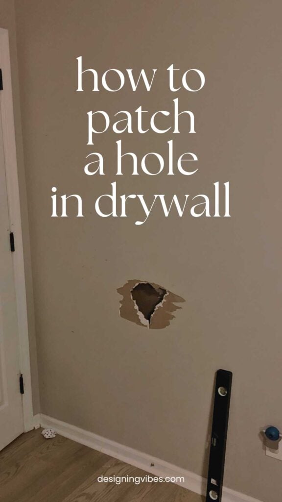 hole in drywall
