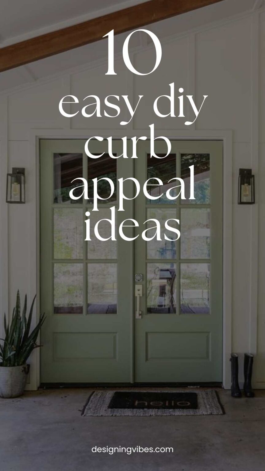 10 DIY Curb Appeal Projects (That Make Your Home Look More Expensive)
