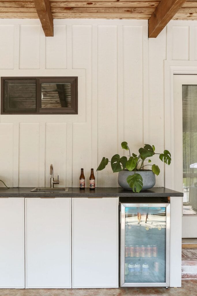 diy slim shaker cabinet doors painted white in kitchen